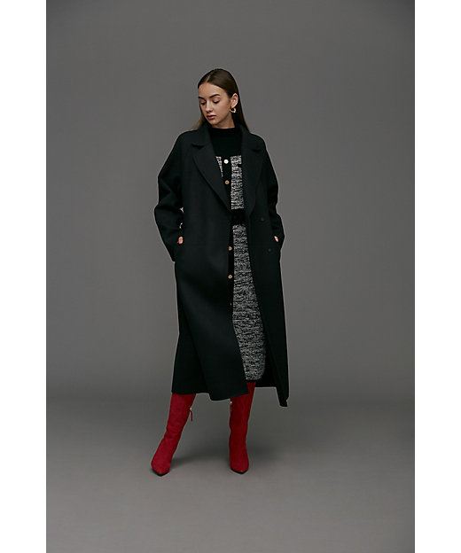 ◇ベルテッドリバーコート（0313252001） | PINKY&DIANNE