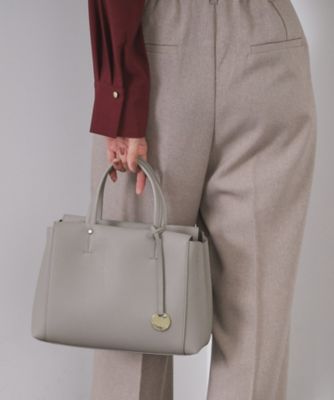 2WAY／人間工学】シュリンクミドルトートバッグ