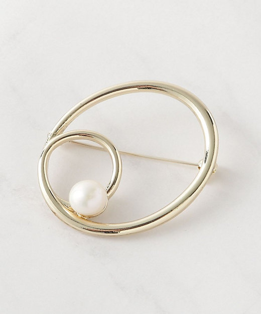 追加／フォーマル対応】フェイクパールブローチ（2002206732