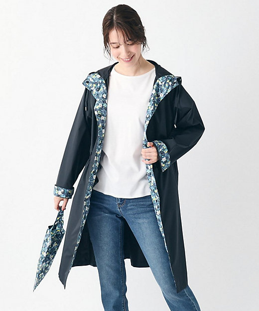 大人気！収納用トートバッグ付き】レインコート ANCROFT