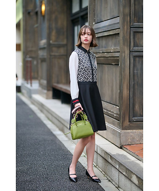 otonaMUSE11月号掲載】オーバーラップサークルシャツ