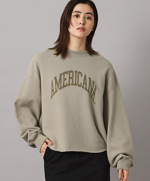 Americana（アメリカーナ）ロゴスウェットプルオーバー