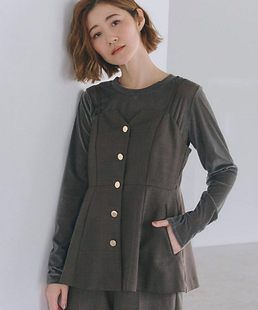 カセット服】主役級キャミビスチェ（2002538303） | GROVE