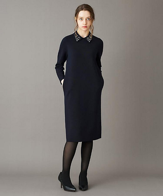 ビジューカラーニットワンピース（2002554998