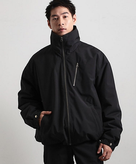 洗濯機可】きれいめにもカジュアルにも スタンドネックジップブルゾン