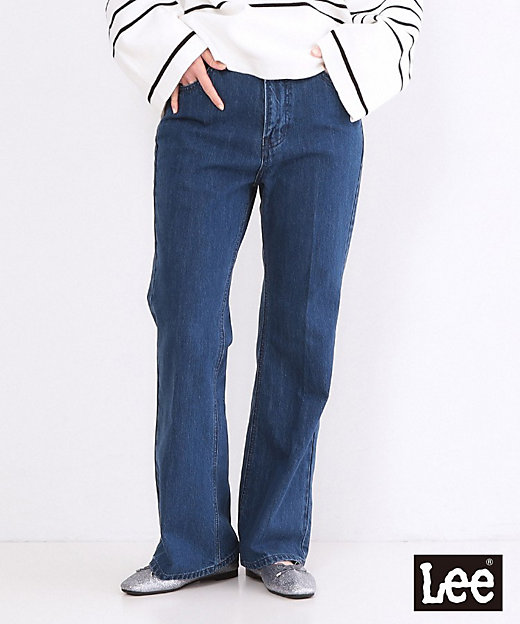 Lee別注】フレアデニムパンツ【洗濯機OK】（2002578206