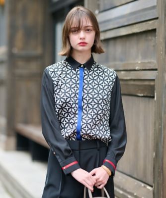 オーバーラップサークルシャツ（2002352398） | DRESSTERIOR