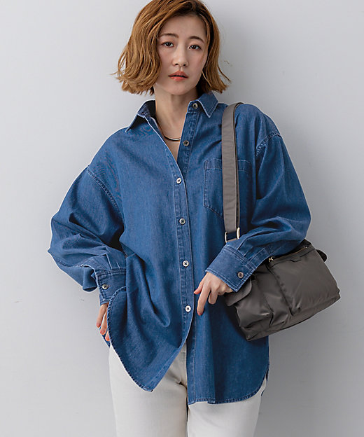 ライトダンガリー デニムシャツ（BLWWLS0213） | 23区 L