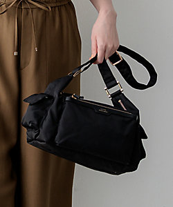 ナイロン ラージ ショルダーバッグ ”Cecile” NS24－01