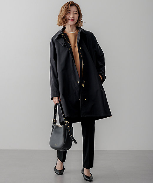 撥水加工／洗える】中綿ベストライナー付き マルチウェイアウター