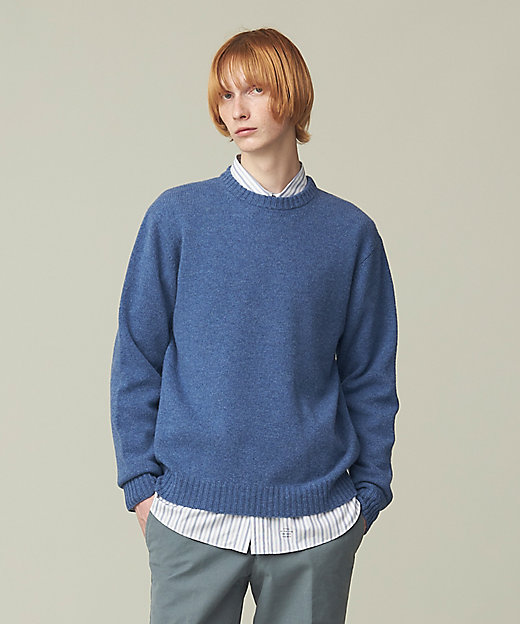 cash&barba ベビーカシミヤ クルーネックニット サイズ3 cash&barba