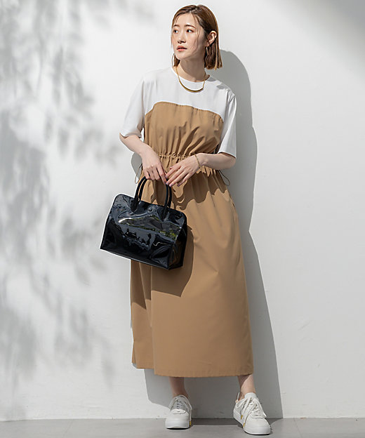 撥水加工／洗える】ビスチェデザイン マルチワンピース