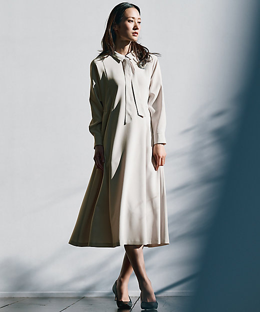 VERYコラボ】トリアセダブルジョーゼット つけ襟 ボウタイ