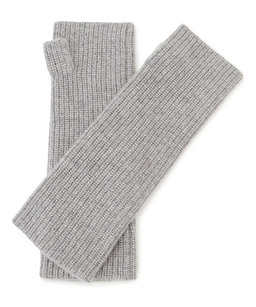 見上愛さん着用／洗える】ピュアカシミヤ アームウォーマー