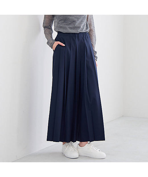 フロントプリーツキュロットスカート（81041501） | R-ISM