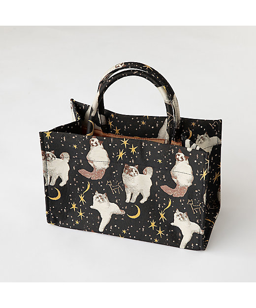 キャットジャカードバッグ（82186403） | Rose Tiara (Women