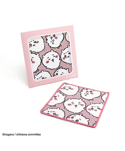 ちいかわ いっぱい シェニール織タオルハンカチ