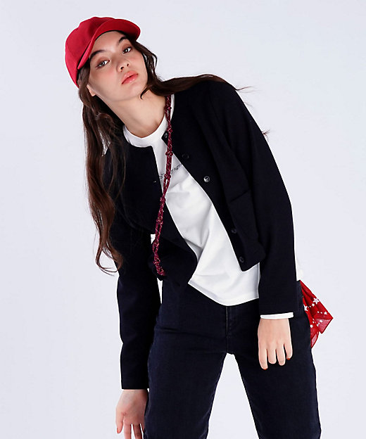 ノーカラー ジャケット（6402WY04000） | TO B. BY AGNES B