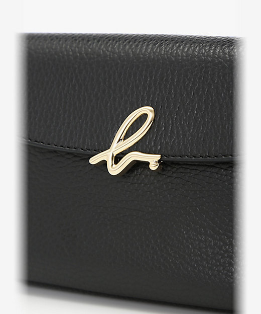 レザーショルダーバッグ ”The b．” IS12F－11