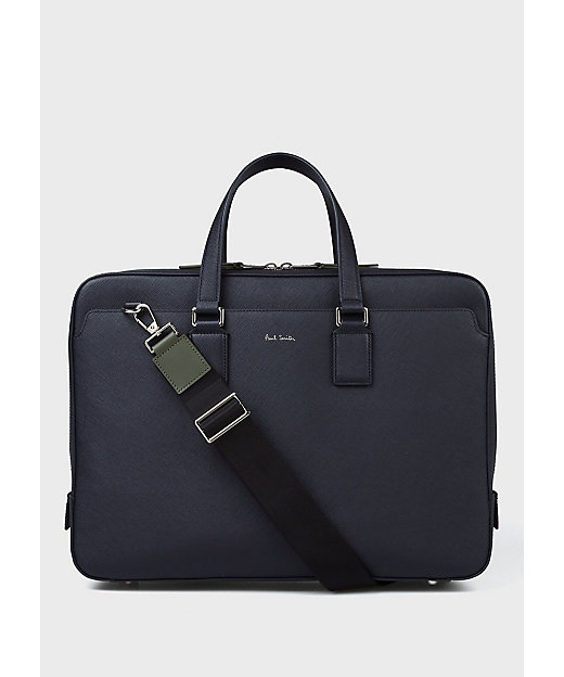 シグネチャーストライププラー ブリーフケース