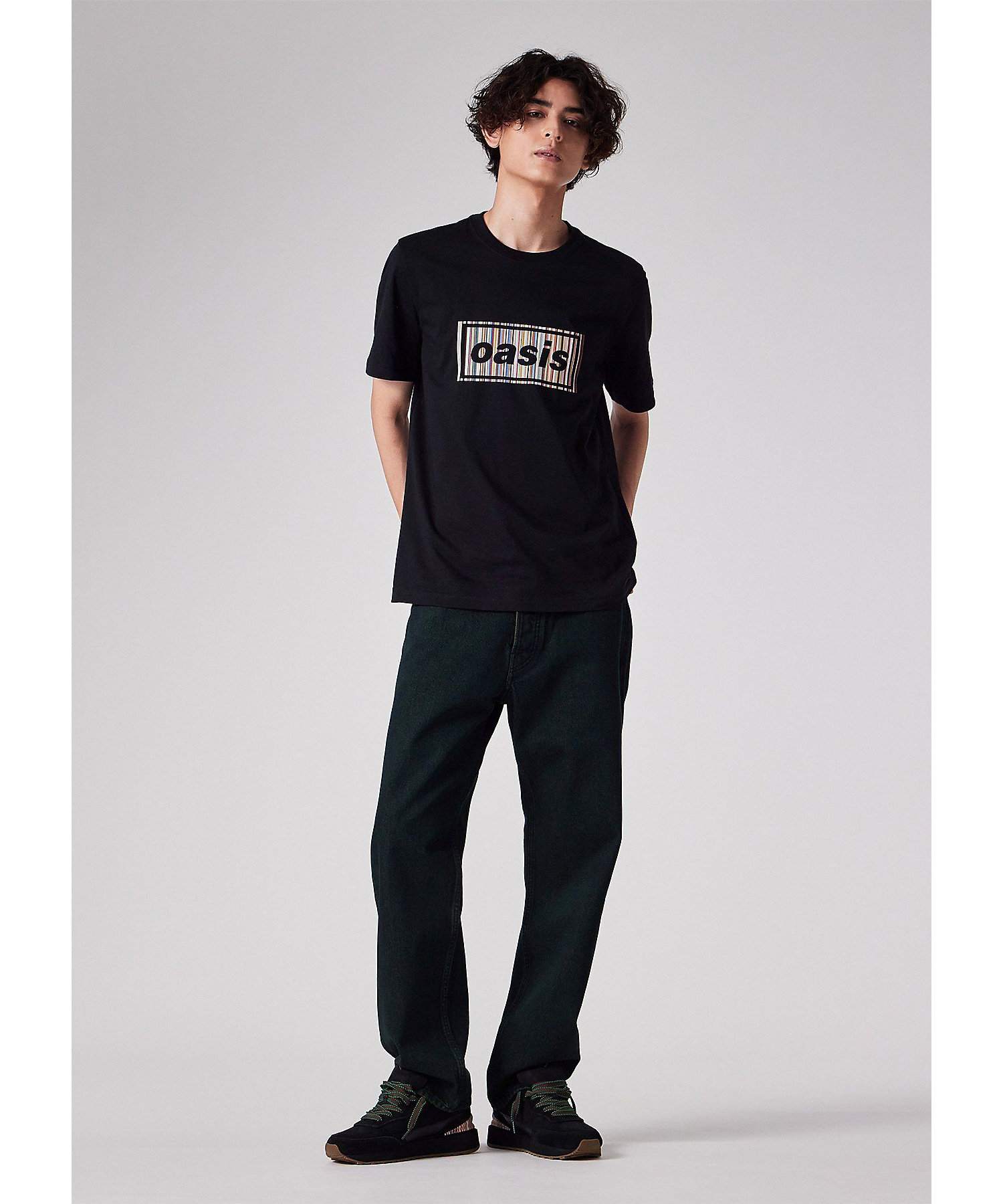 Paul Smith × Oasis シグネチャーストライプロゴ T