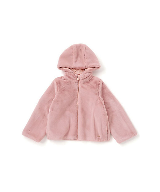 タフタ×ファーリバーシブル2wayコート 1724ー77536