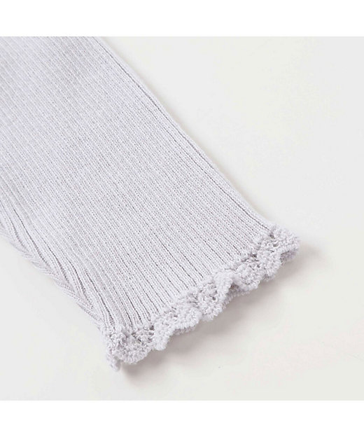 ソフトコットンリボンタートルネックセーター 1732ー77029