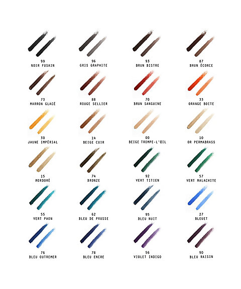 Hermès（Hermès） トレ ドゥ エルメス クレヨン ユー 99 ノワール