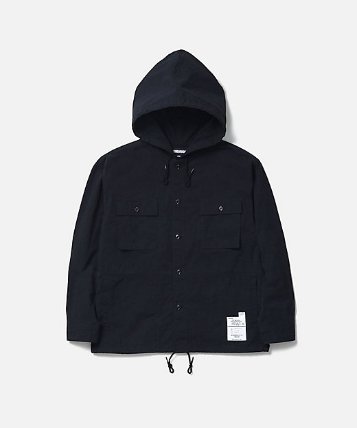 シャツ HOODED SHIRT LS 252AQNHーSHM03