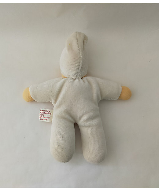 受注商品】＜ナンヒェン＞そら豆人形 白 | ATELIER NIKI TIKI