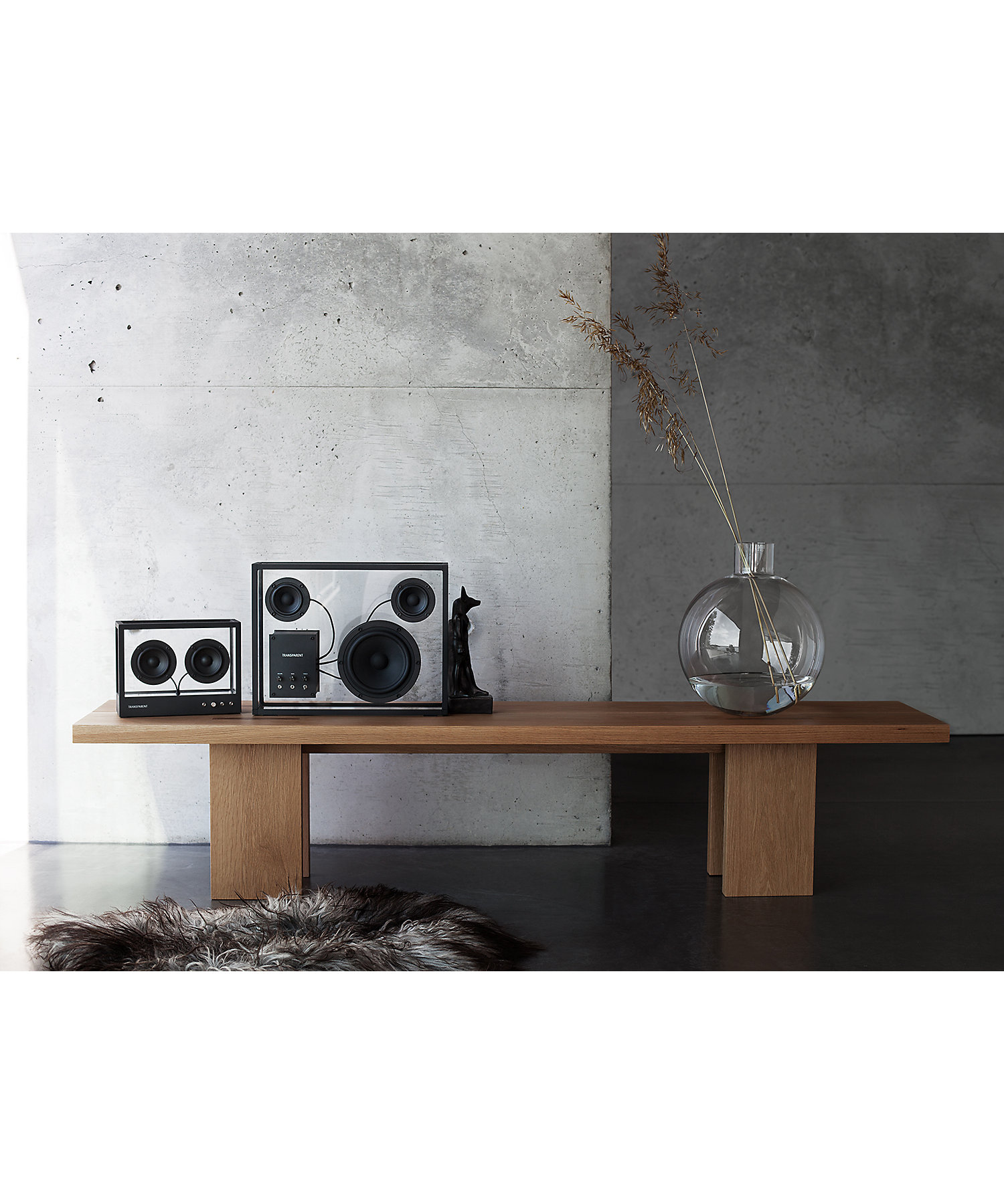 Small Transparent Speaker｜スモール