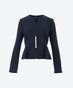 ペプラムショートジャケット YCJ－923－099 | YOKO CHAN