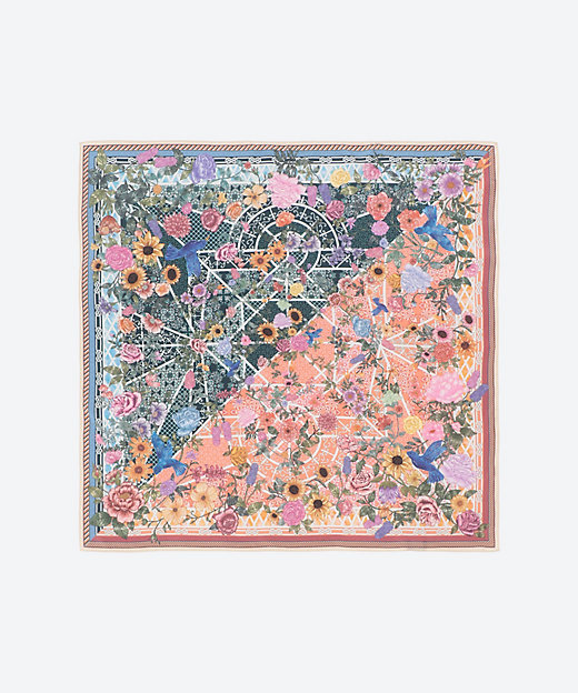 GARDENスカーフ GARDEN 65＊65 | MACOOL (Women