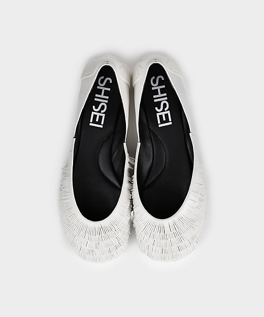 フラットシューズ FRINGE SEPALATE 61042R