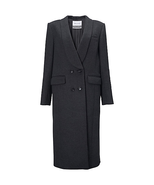 SHAWL COLLAR MELTON COAT BD2421－3Aー