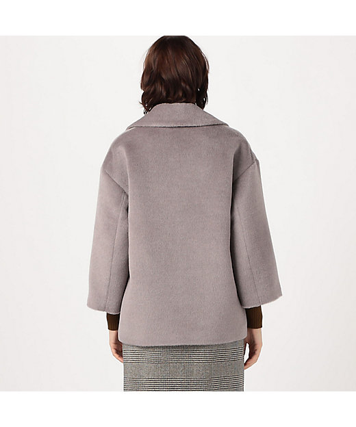 スーパーファインアルパカ ショートコート | maison TOMORROWLAND