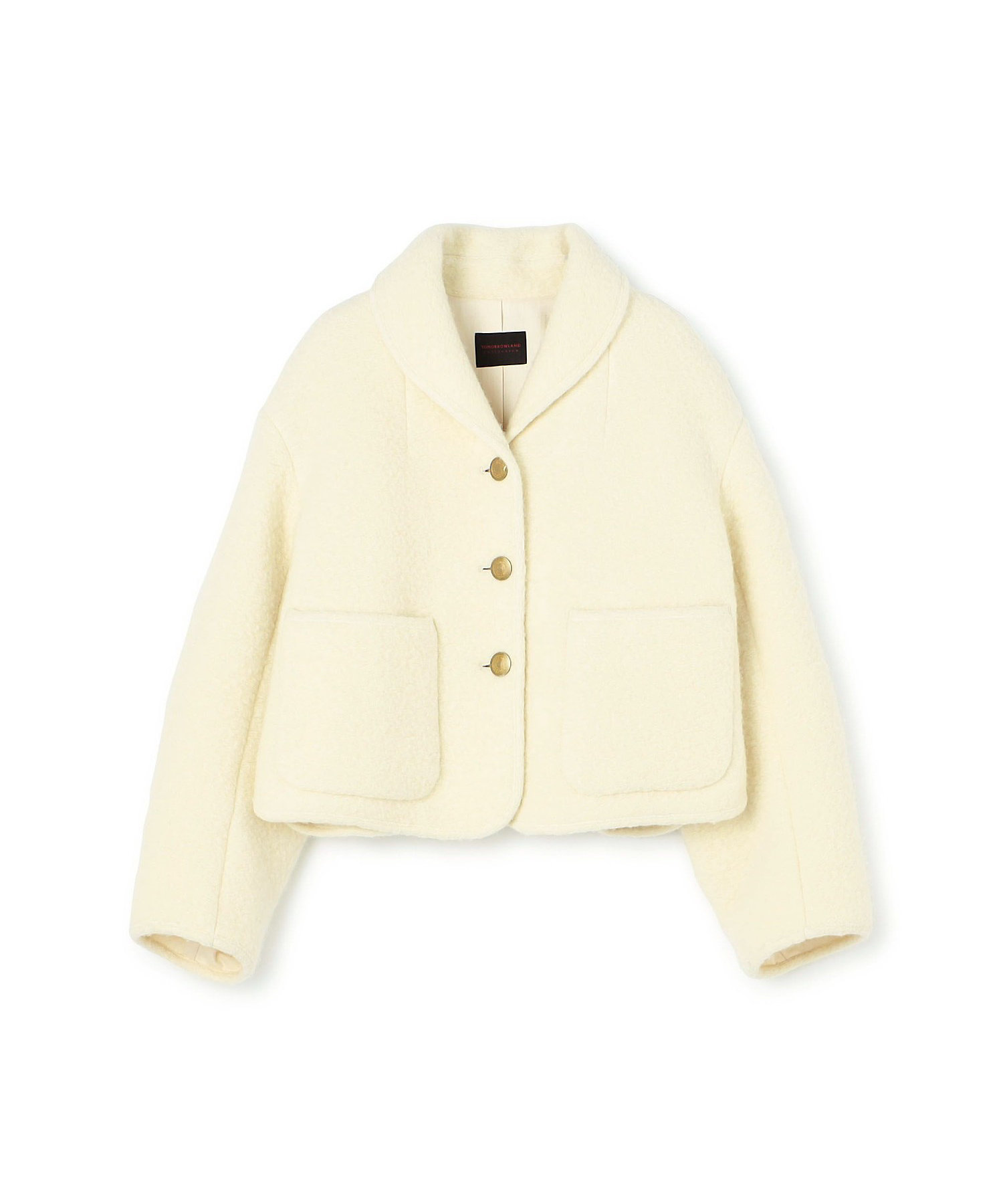 シープニット ショールカラージャケット | maison TOMORROWLAND/メゾン