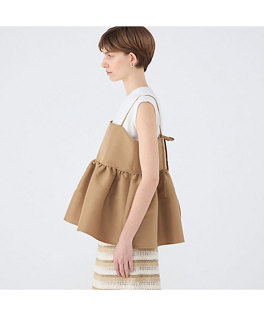 コットンリネンリバー キャミソールチュチュ | maison TOMORROWLAND