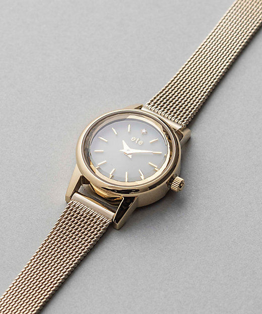 ソーラーウォッチ メッシュベルト | ete bijoux (Women)/エテ ビジュー