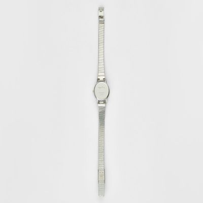 オーバルフェイスウォッチ／シルバー | agete/アガット | 三越伊勢丹