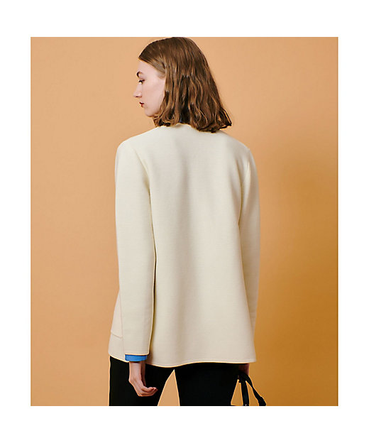 セミダブルガーターニットジャケット | allureville (Women