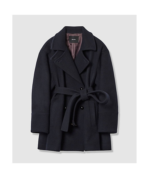 パイルメルトンデザインPコート | allureville (Women)/アルアバイル