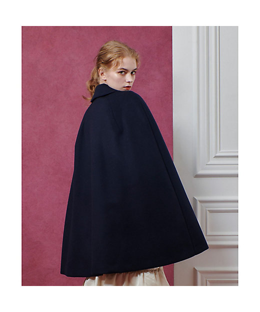 LOULOU WILLOUGHBY】シャルムビーバーケープコート