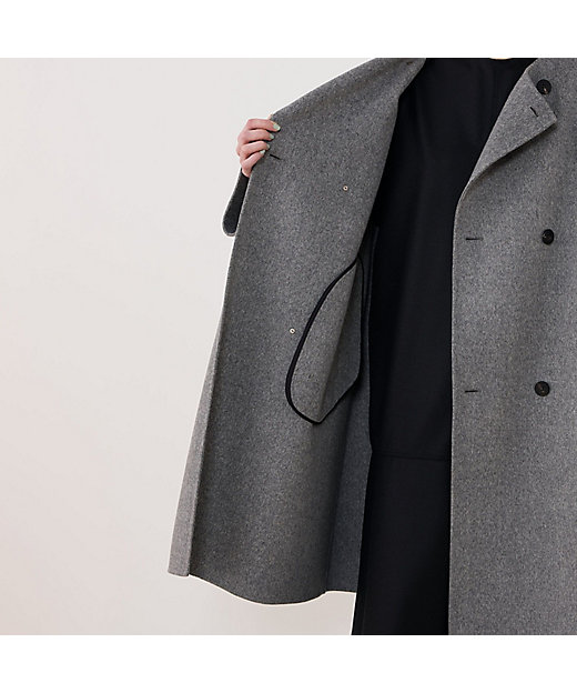 ダブルフェイス カラーレストレンチコート | GALERIE VIE (Women