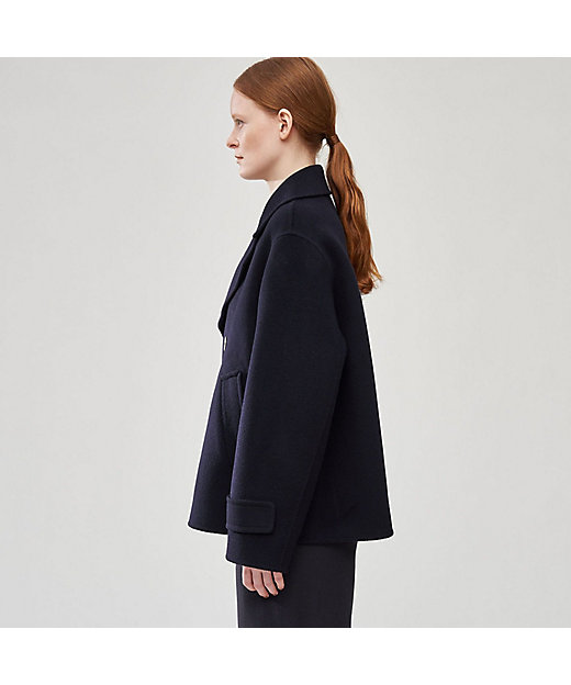 ウールカシミヤダブルフェイス Pコート | GALERIE VIE (Women