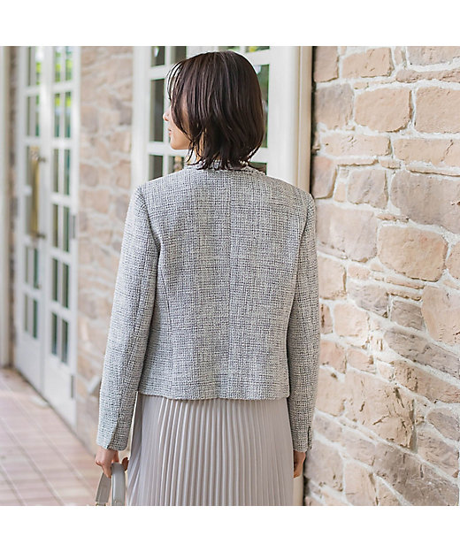 ストレッチツィードジャケット | LAUTREAMONT (Women)/ロートレアモン