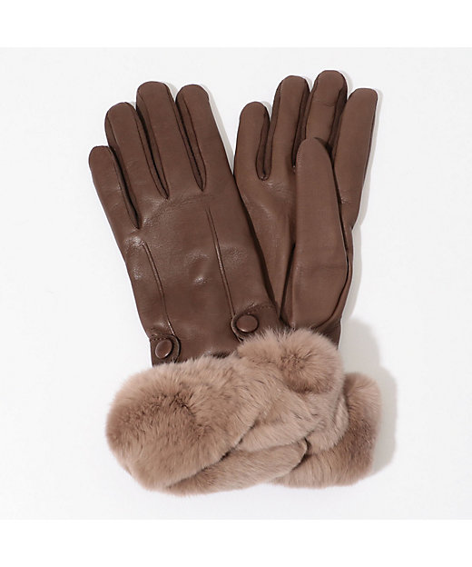 Gloves ラビットファー グローブ | maison TOMORROWLAND/メゾン