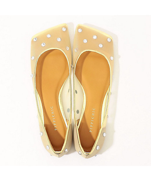 PIPPICHIC LINDA DIAMOND フラットシューズ