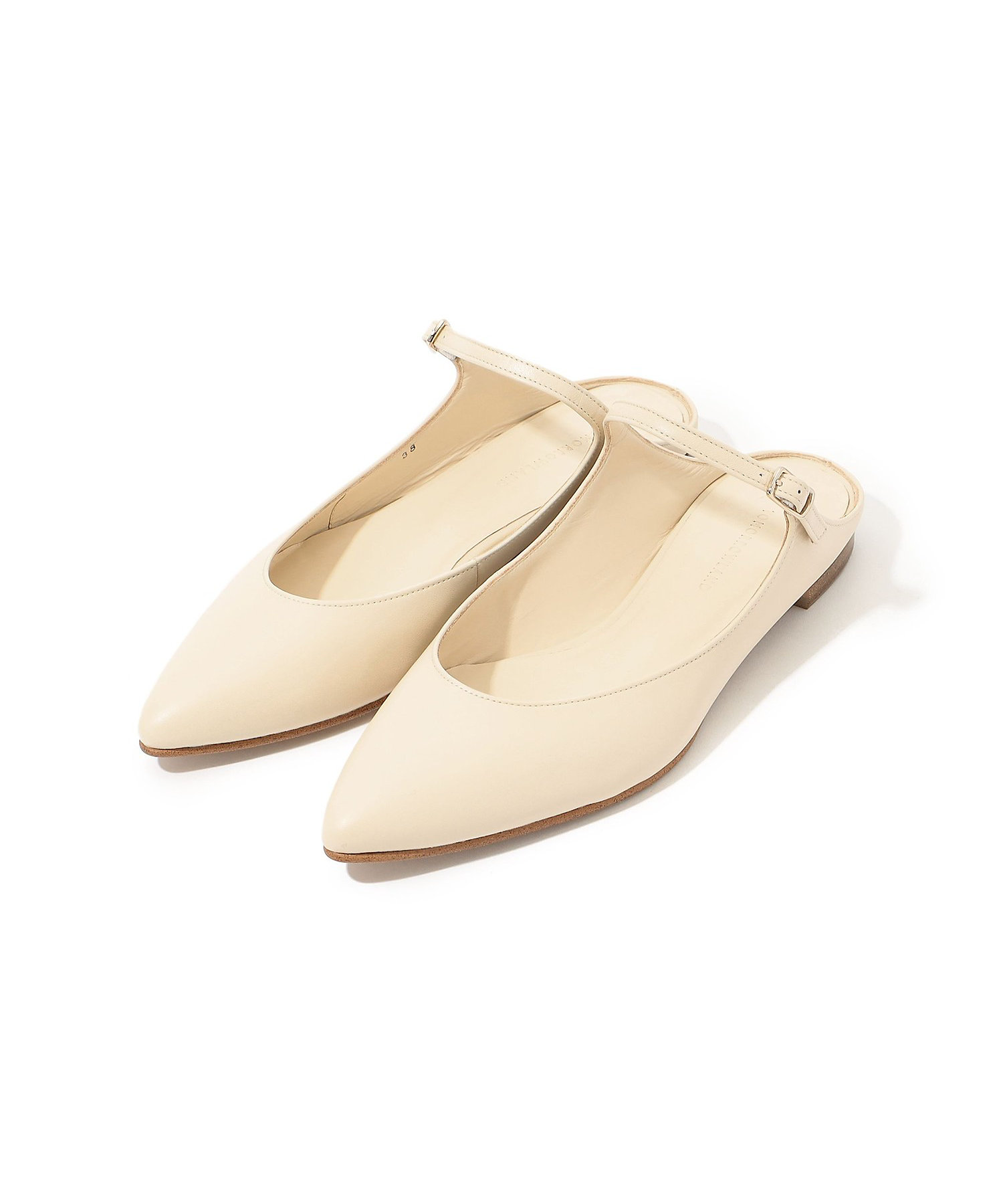 TOMORROWLAND ポインテッドフラットミュール | maison