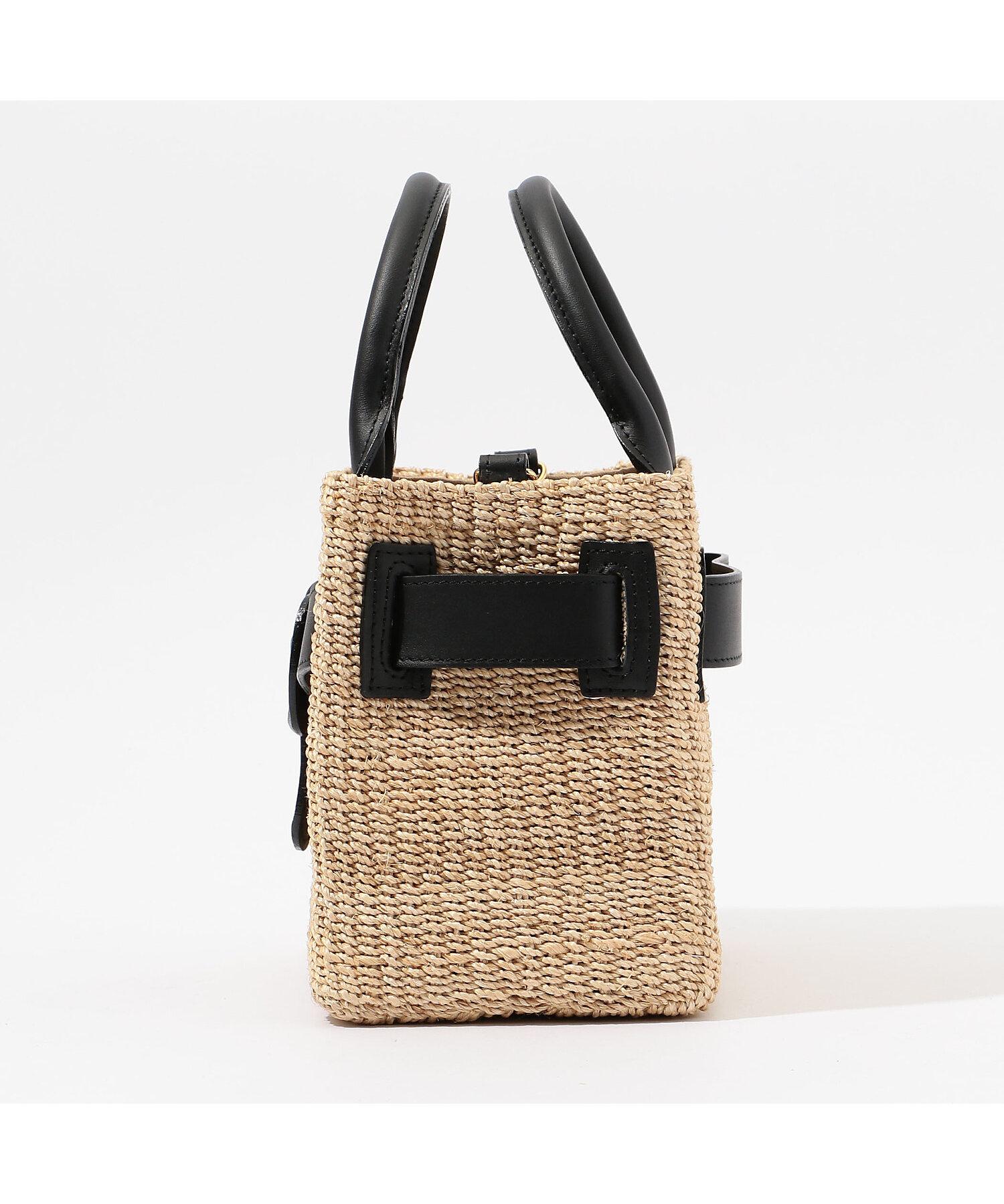 VIOLAd'ORO アバカレザーベルトショルダーバッグ | maison